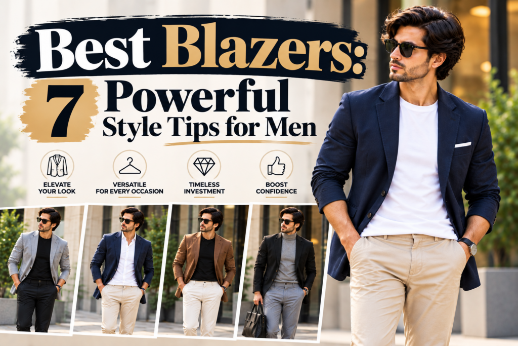 Best Blazers: 7 Powerful Style Tips for Men